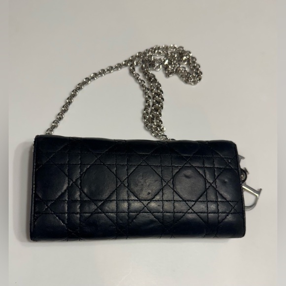 Christian Dior cannage wallet on chain - Picture 4 of 16
